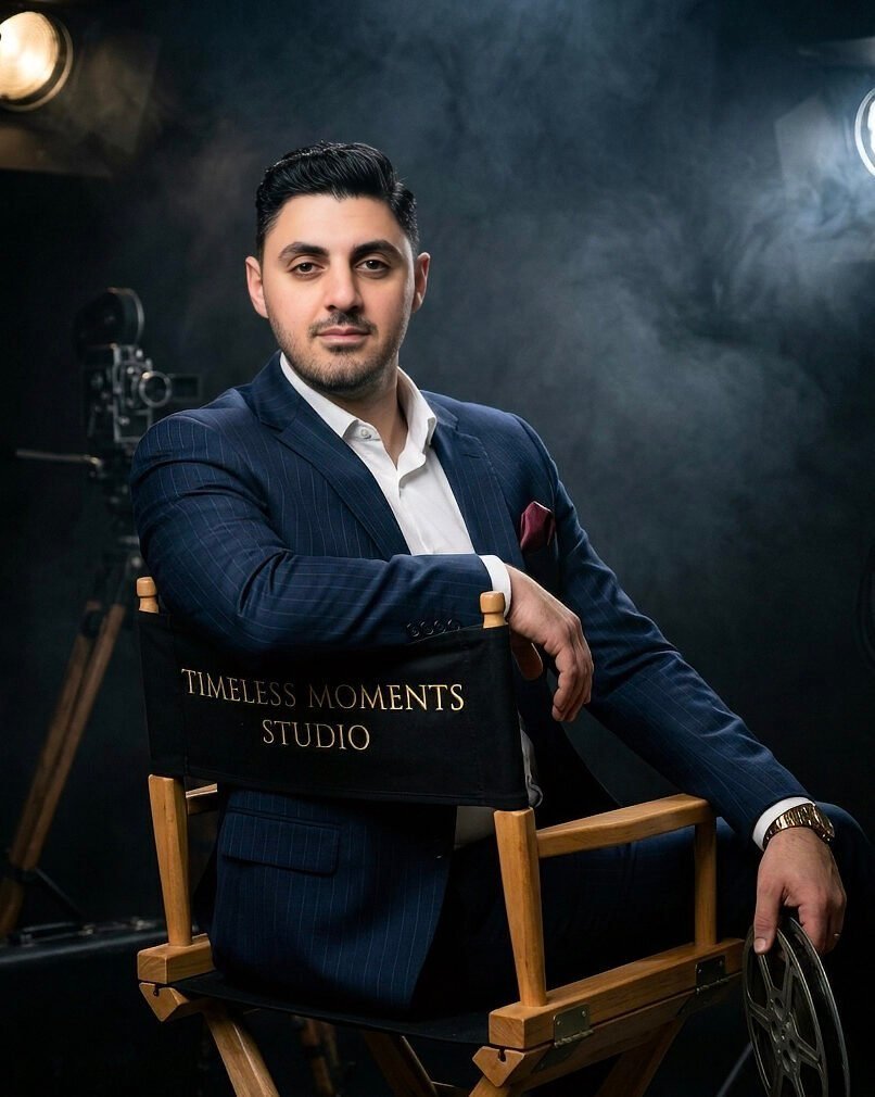 Rami Ajo, founder of Timeless Moments Studio